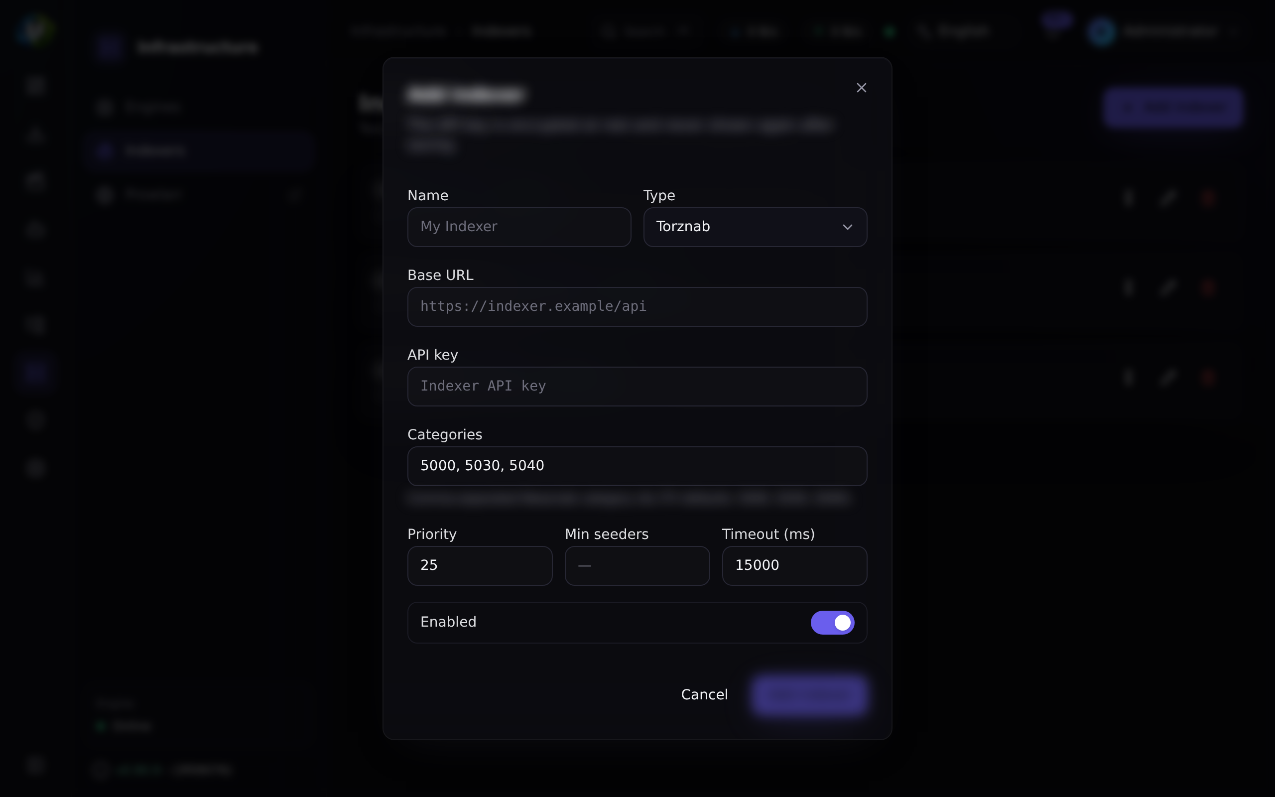 Add indexer