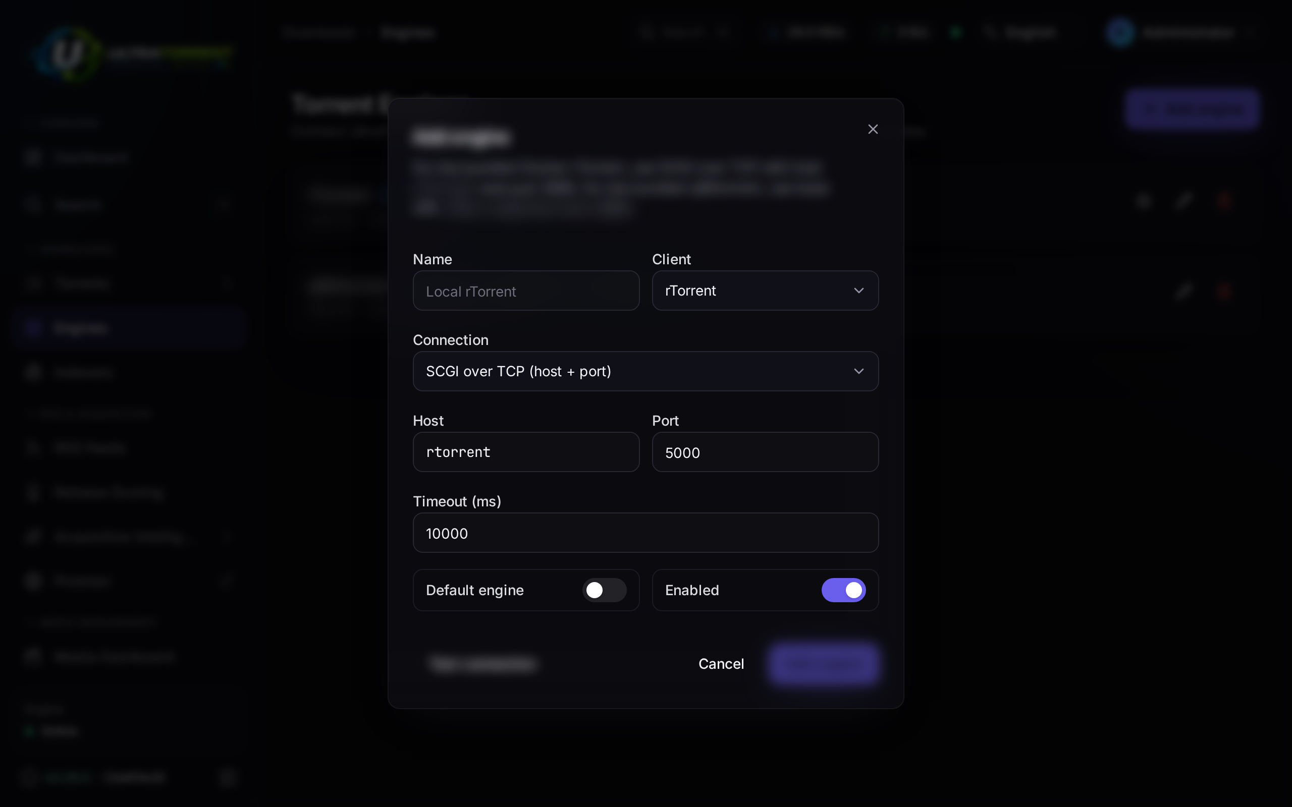 Adding the bundled rTorrent engine