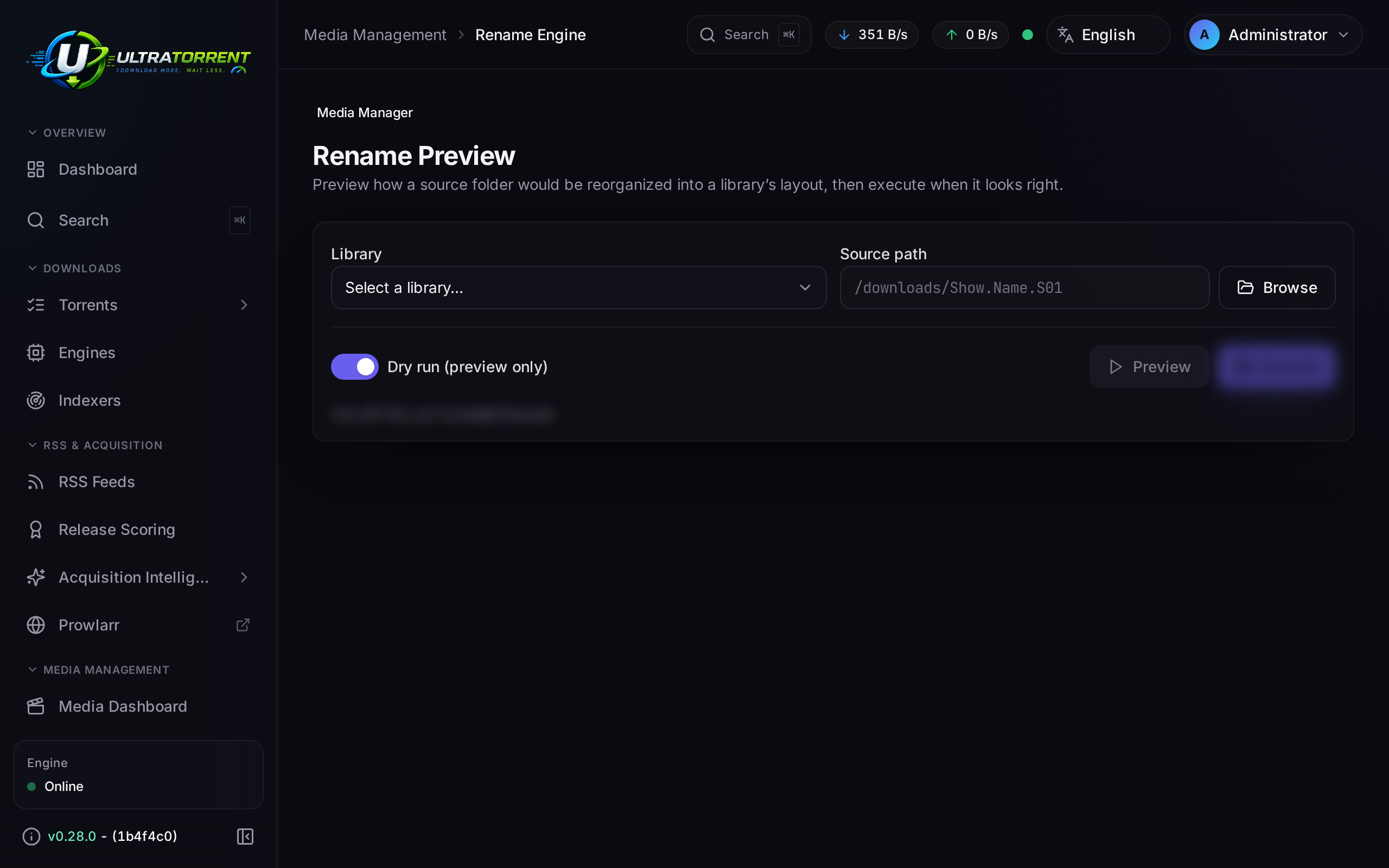 Rename preview